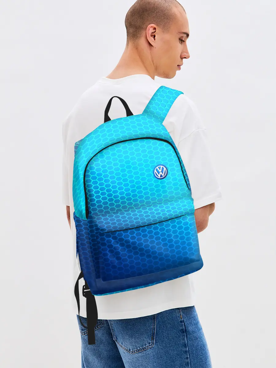 Рюкзак джинсовый / VOLKSWAGEN carbon uniform 2018