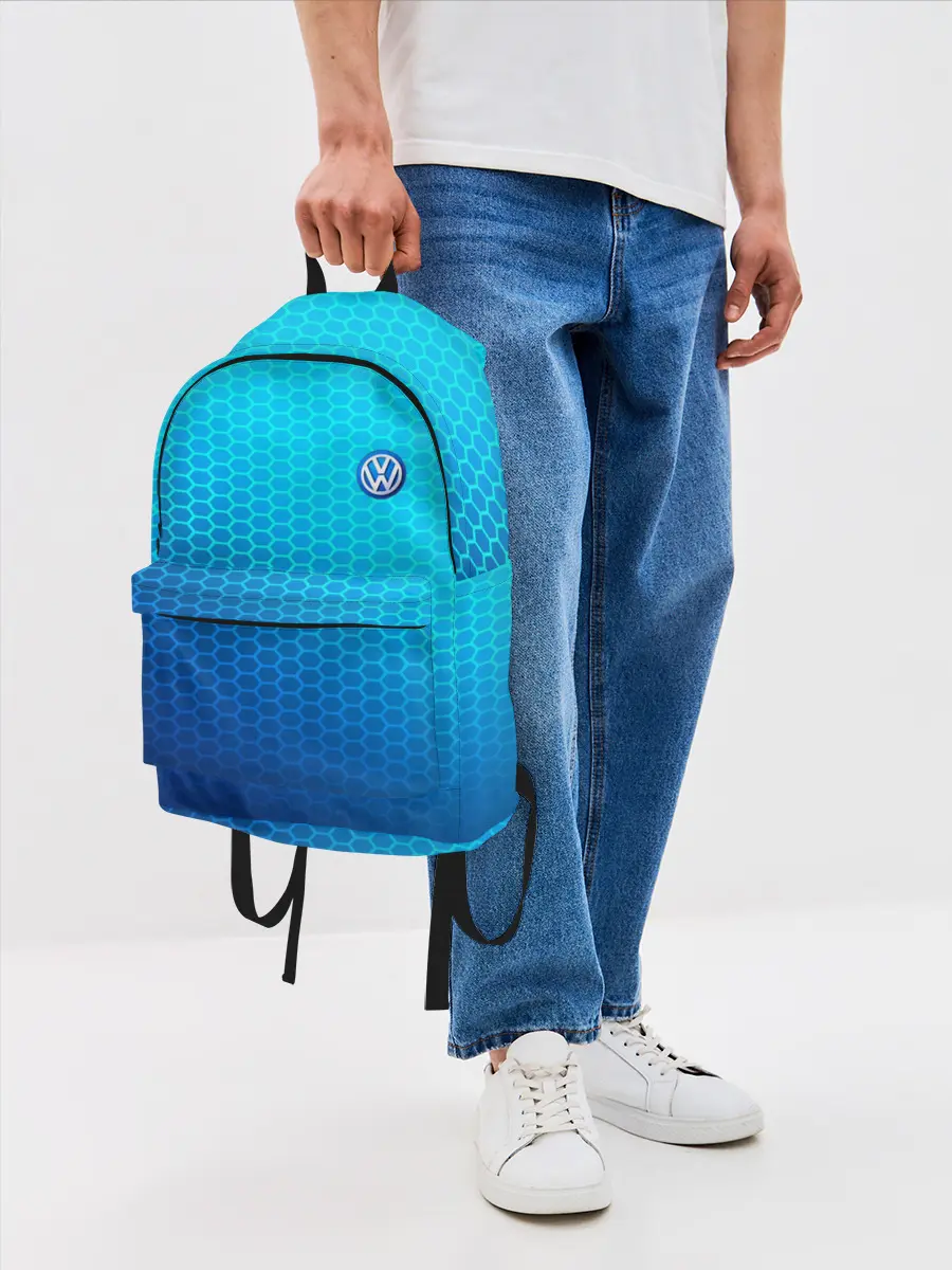 Рюкзак джинсовый / VOLKSWAGEN carbon uniform 2018