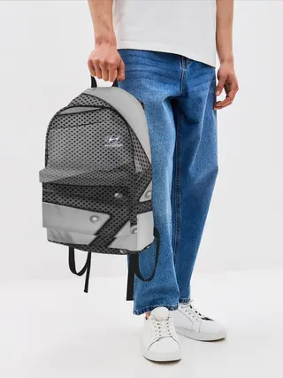 Рюкзак джинсовый / Hyundai metalic motors