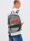 Рюкзак джинсовый / KIA metalic 2018