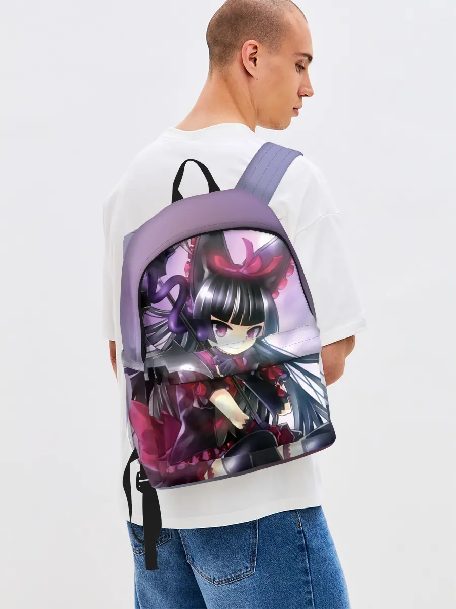 Рюкзак джинсовый / Там бьются наши воины