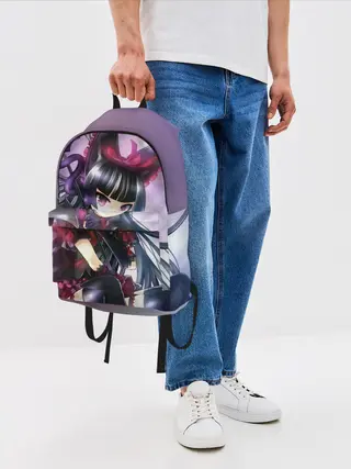 Рюкзак джинсовый / Там бьются наши воины