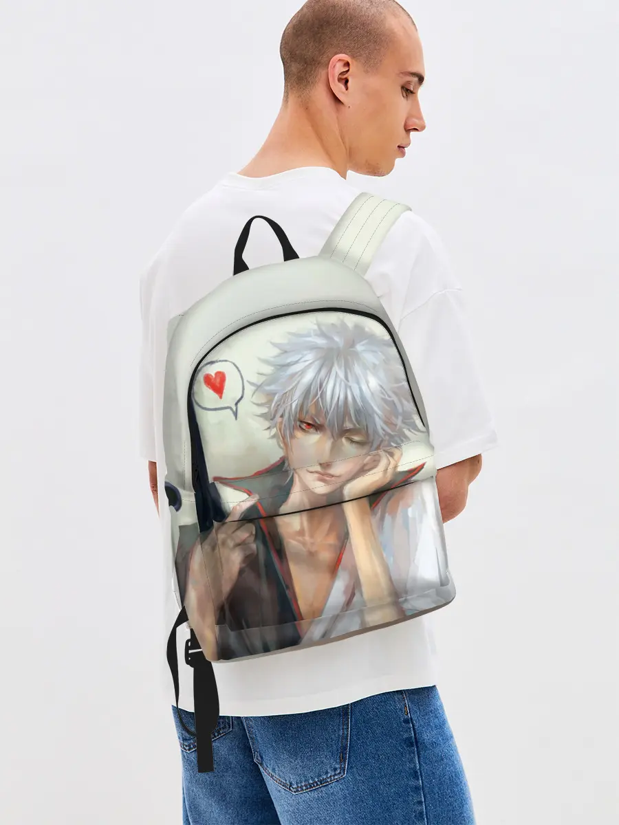 Рюкзак джинсовый / Sakata Gintoki