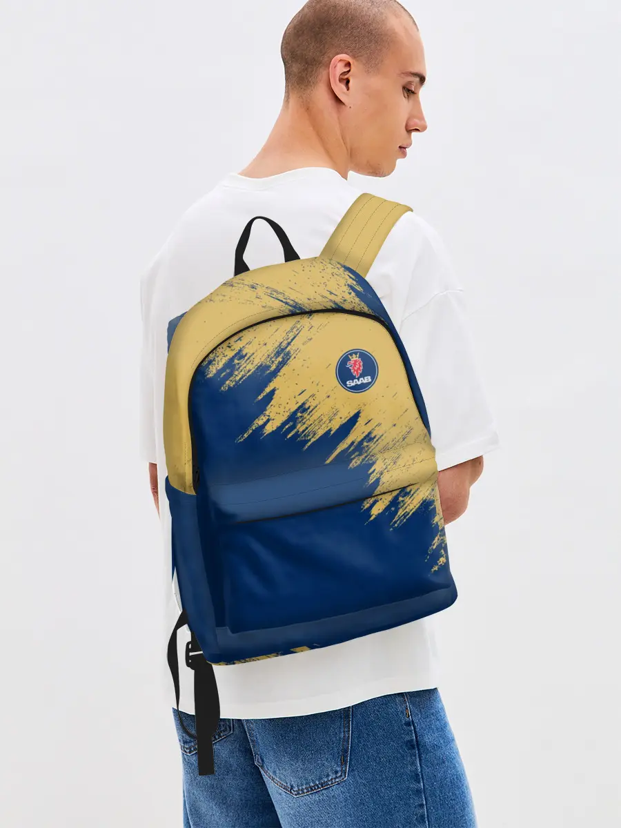 Рюкзак джинсовый / SAAB