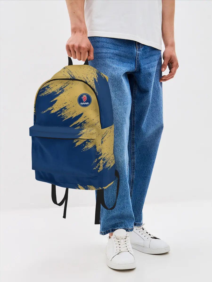 Рюкзак джинсовый / SAAB