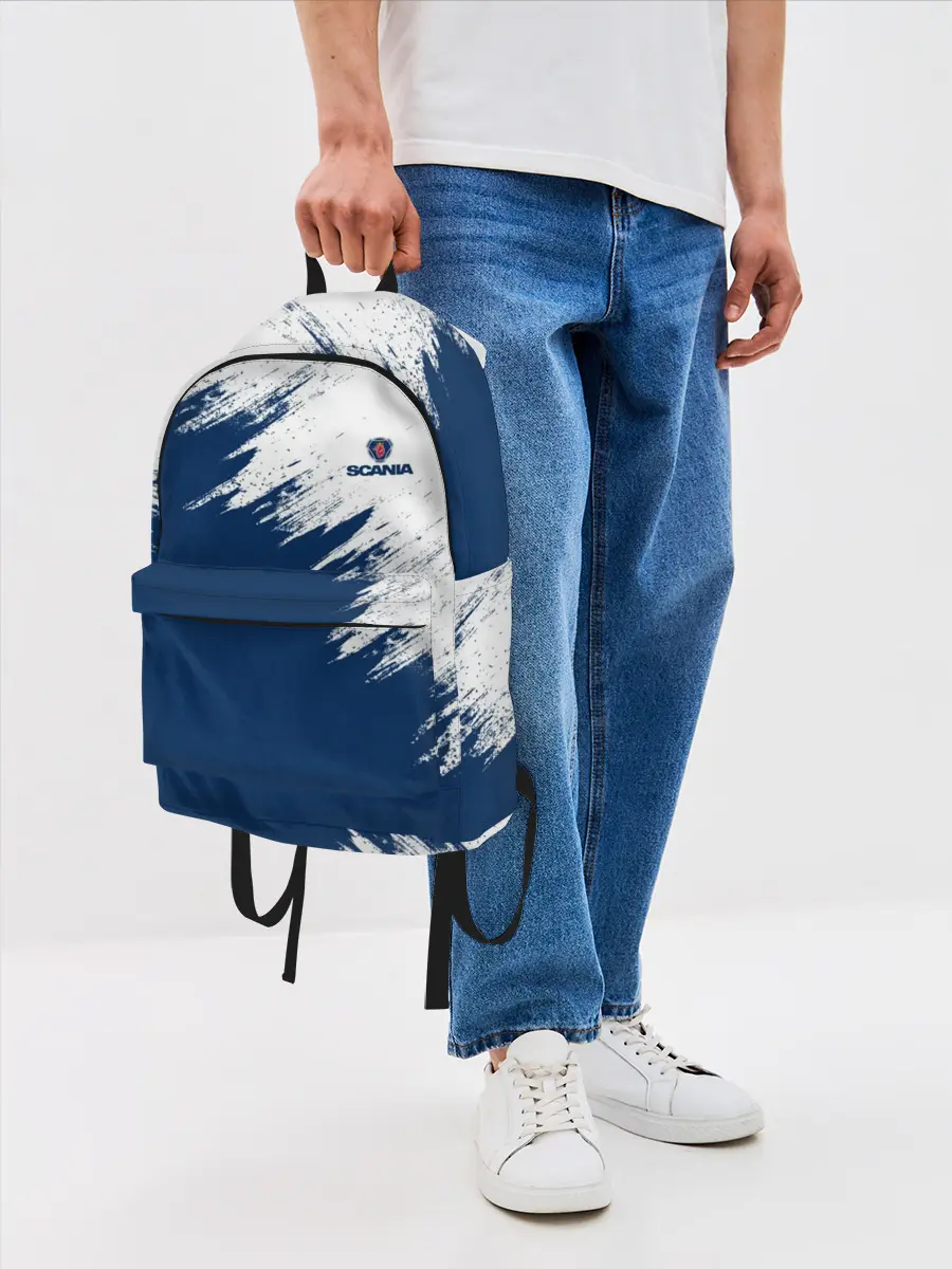 Рюкзак джинсовый / SCANIA