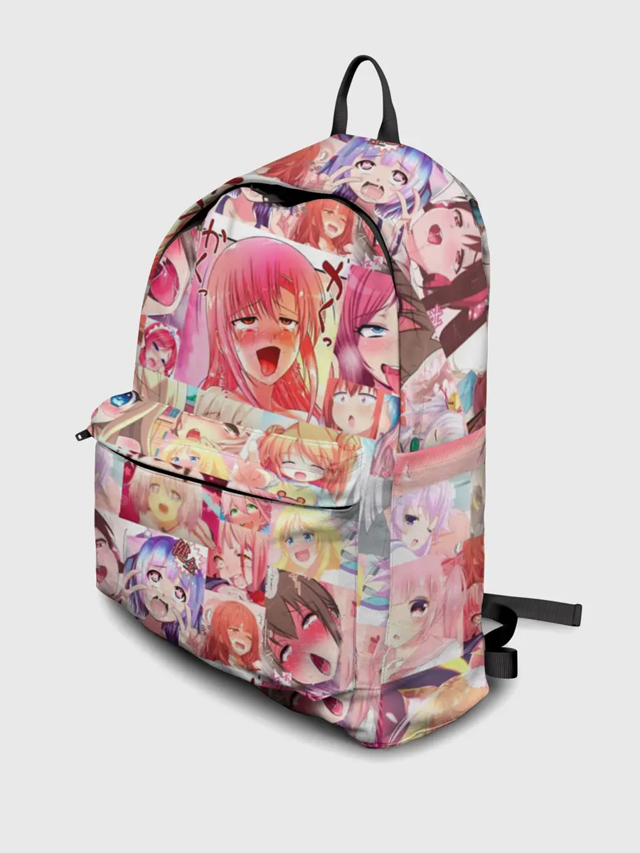 Рюкзак джинсовый / Ahegao Color