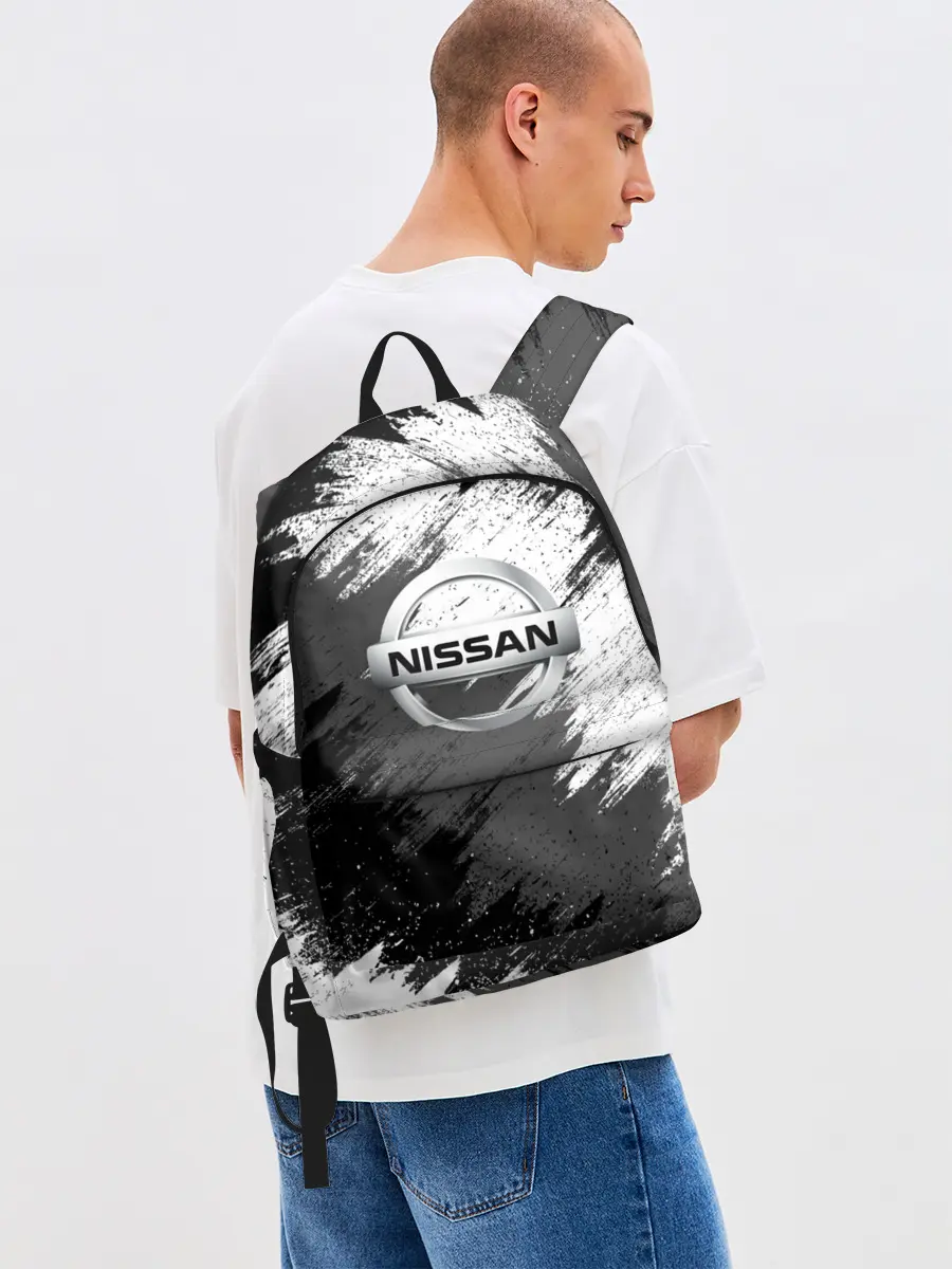 Рюкзак джинсовый / Nissan