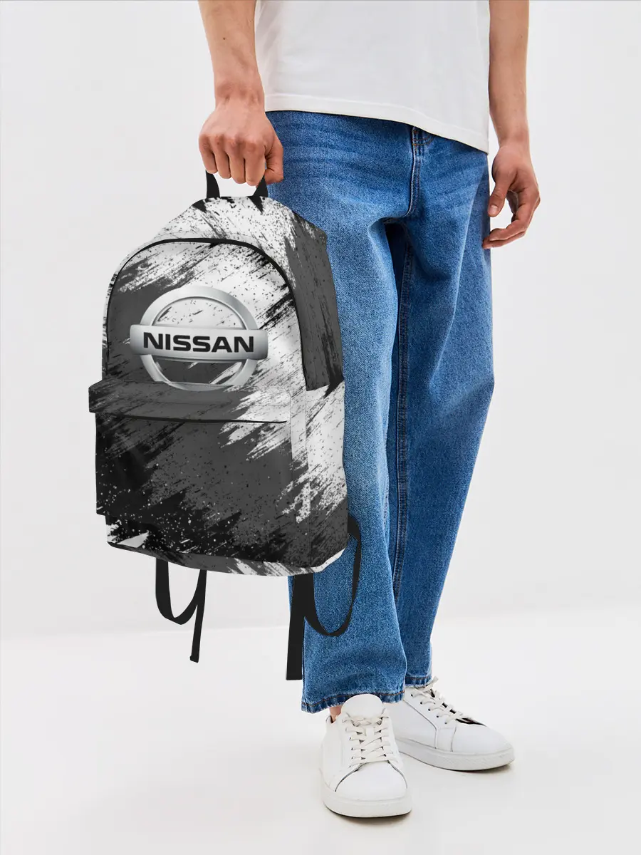 Рюкзак джинсовый / Nissan