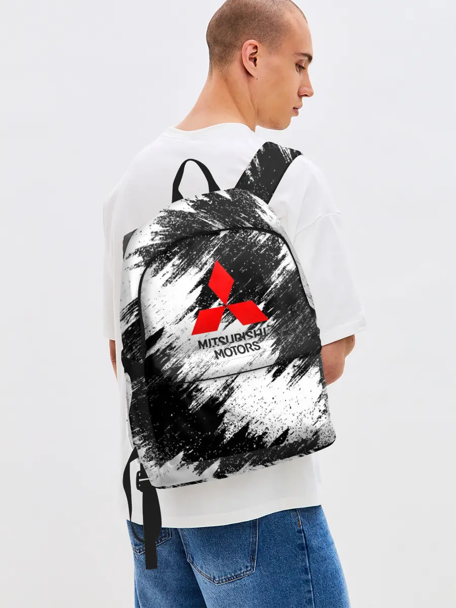 Рюкзак джинсовый / Mitsubishi