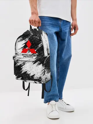 Рюкзак джинсовый / Mitsubishi