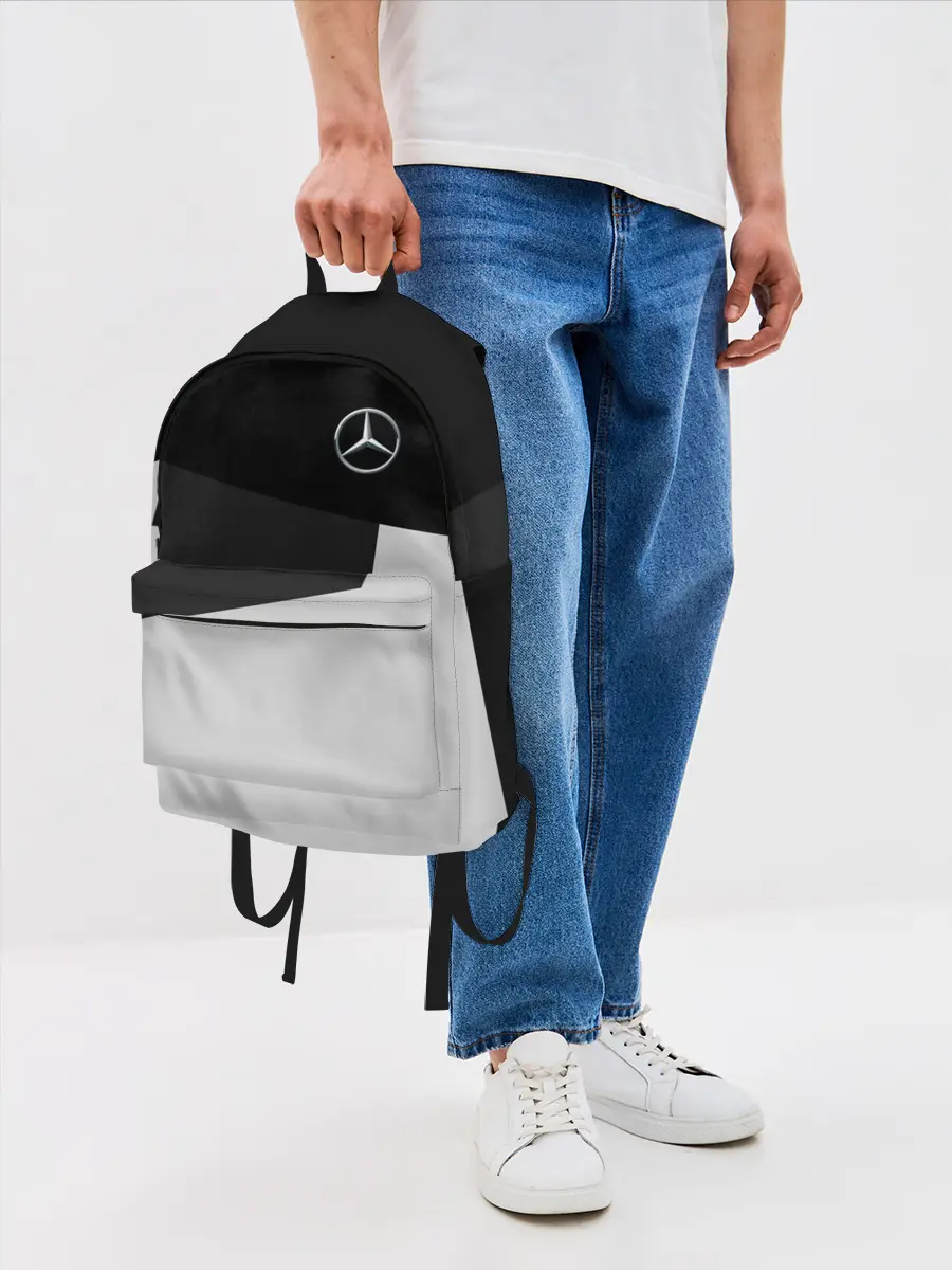Рюкзак джинсовый / MERCEDES BENZ SPORT