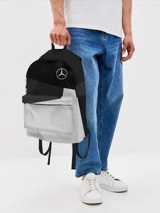Рюкзак джинсовый / MERCEDES BENZ SPORT