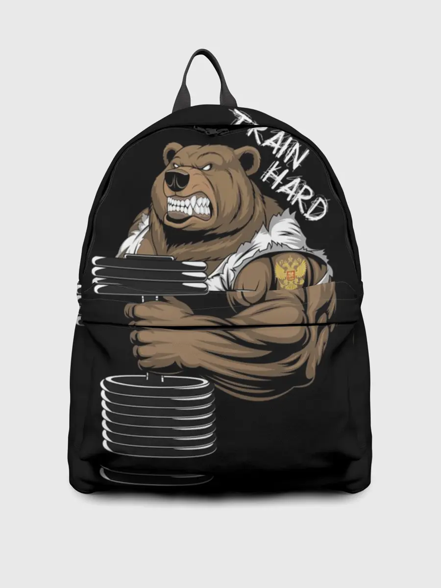 Рюкзак джинсовый / Train hard