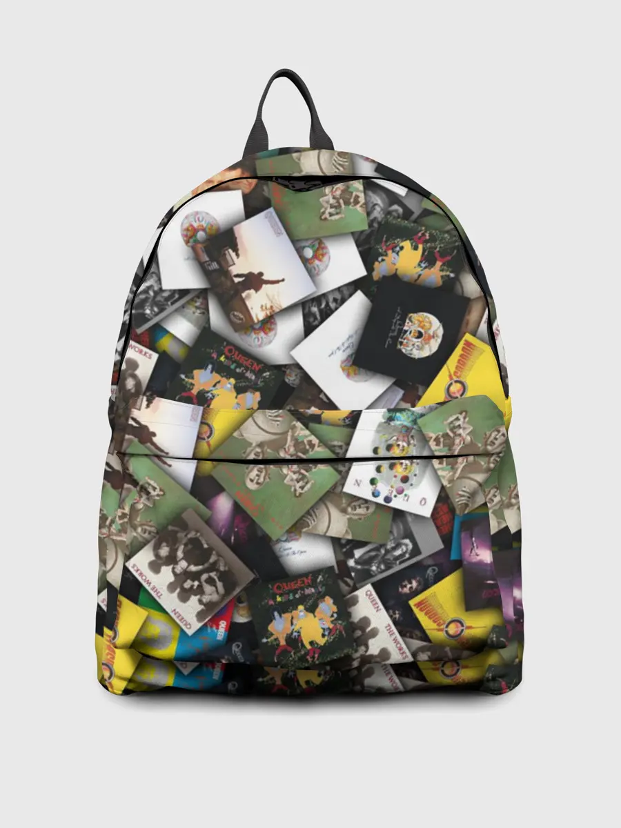 Рюкзак джинсовый / Queen. Дискография