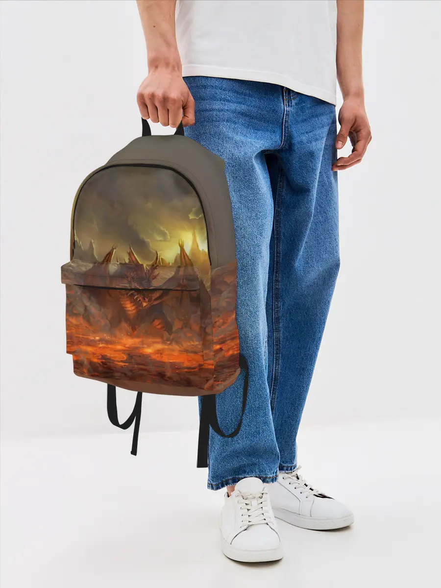 Рюкзак джинсовый / Fire Dragon