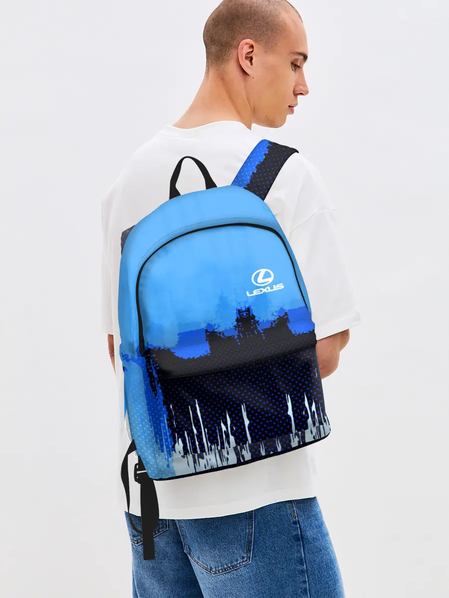 Рюкзак джинсовый / Lexus SPORT COLOR