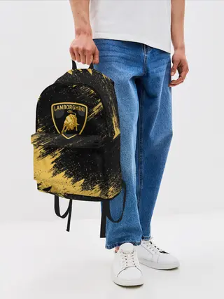 Рюкзак джинсовый / Lamborghini