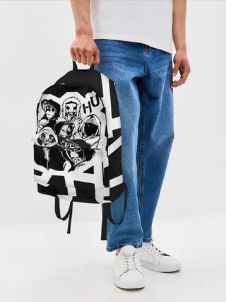 Рюкзак джинсовый / Hollywood Undead