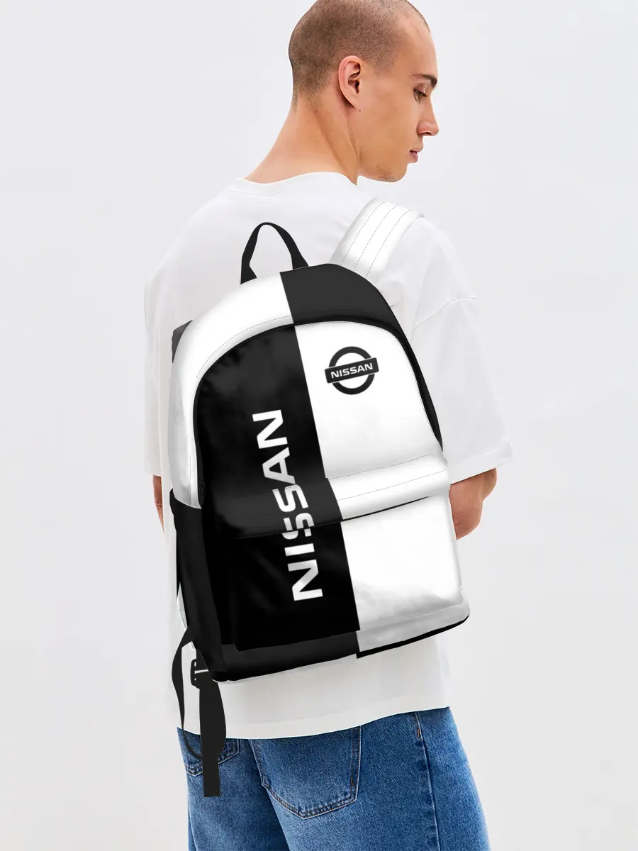 Рюкзак джинсовый / Nissan