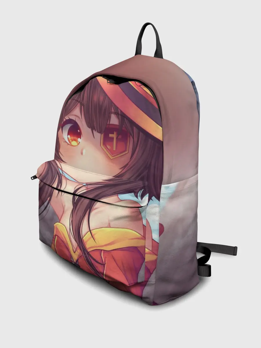 Рюкзак джинсовый / Konosuba в шляпе