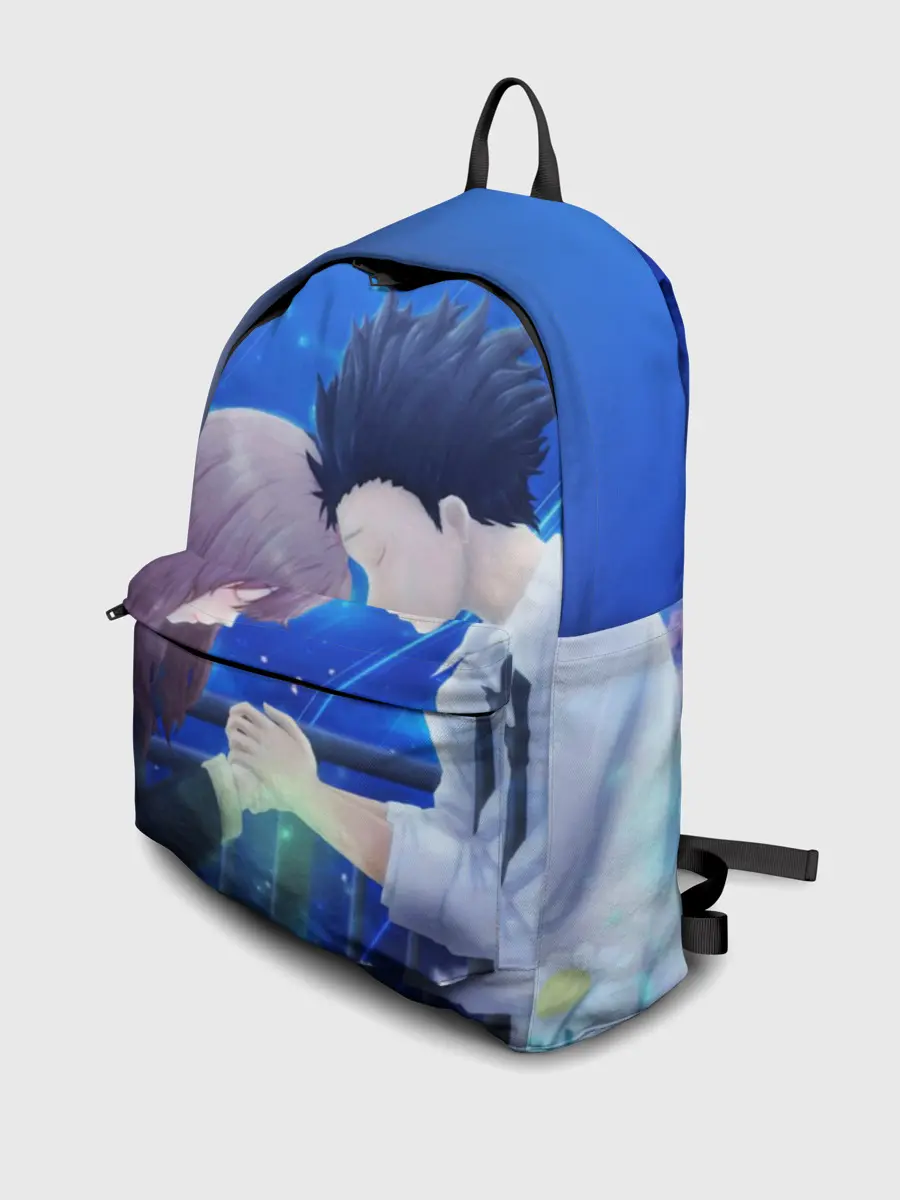 Рюкзак джинсовый / Сёко Нисимия и Шоя Ишида