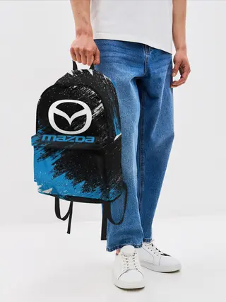 Рюкзак джинсовый / MAZDA