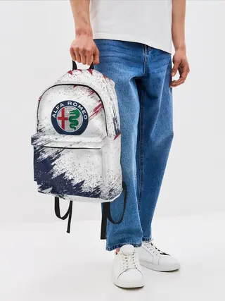 Рюкзак джинсовый / Alfa Romeo