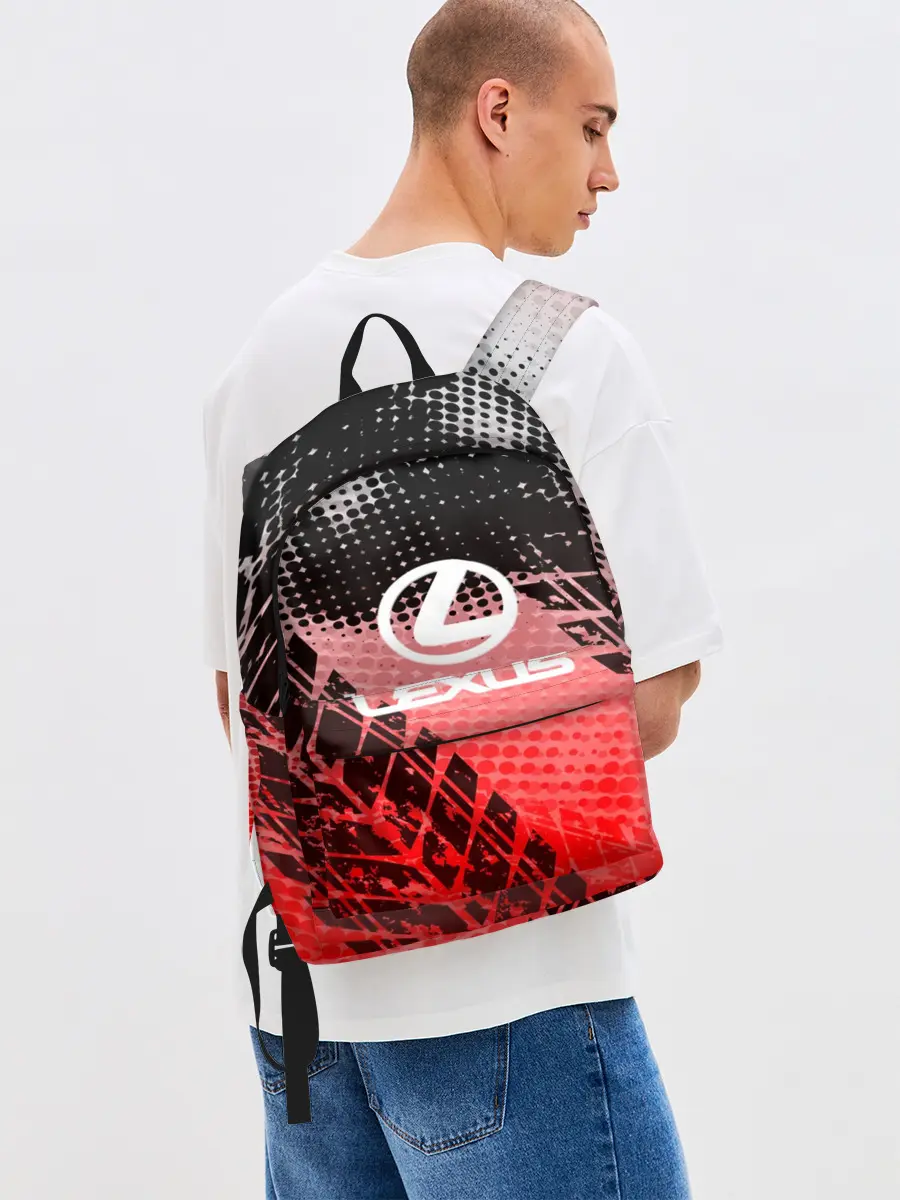 Рюкзак джинсовый / Lexus sport auto motors