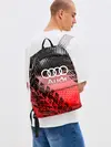 Рюкзак джинсовый / Audi sport auto motors