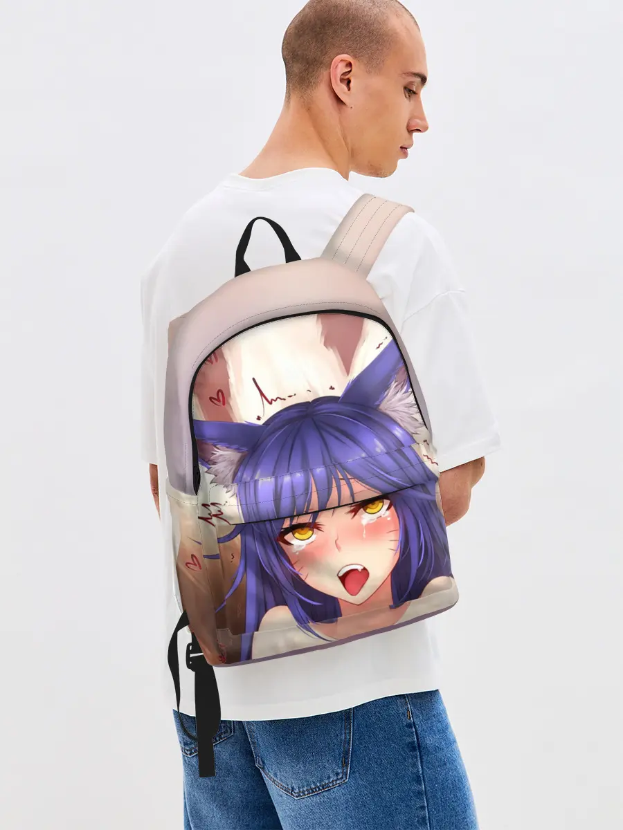 Рюкзак джинсовый / Язык