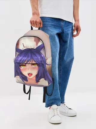 Рюкзак джинсовый / Язык