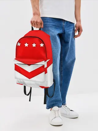 Рюкзак джинсовый / Звезды и полосы