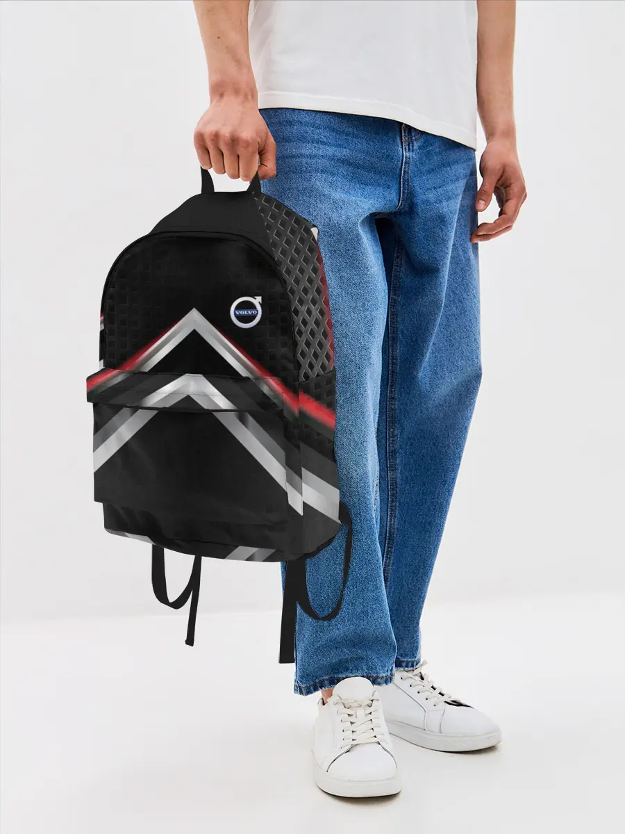 Рюкзак джинсовый / Volvo abstract line
