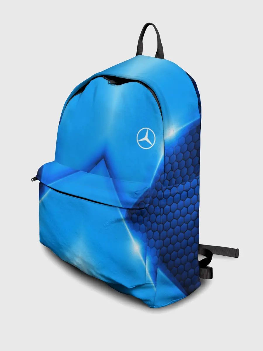 Рюкзак джинсовый / Mercedes car sport SKY