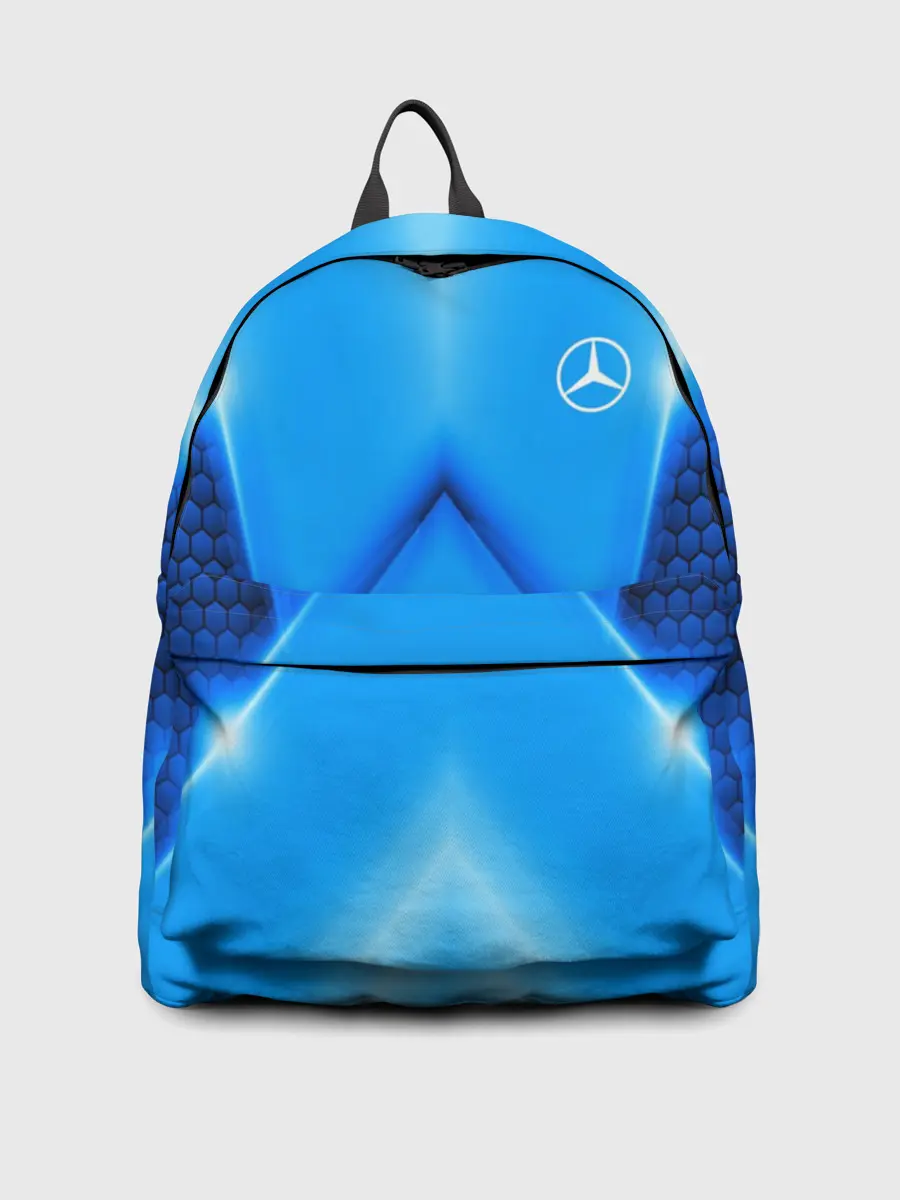 Рюкзак джинсовый / Mercedes car sport SKY