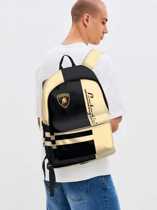 Рюкзак джинсовый / Lamborghini