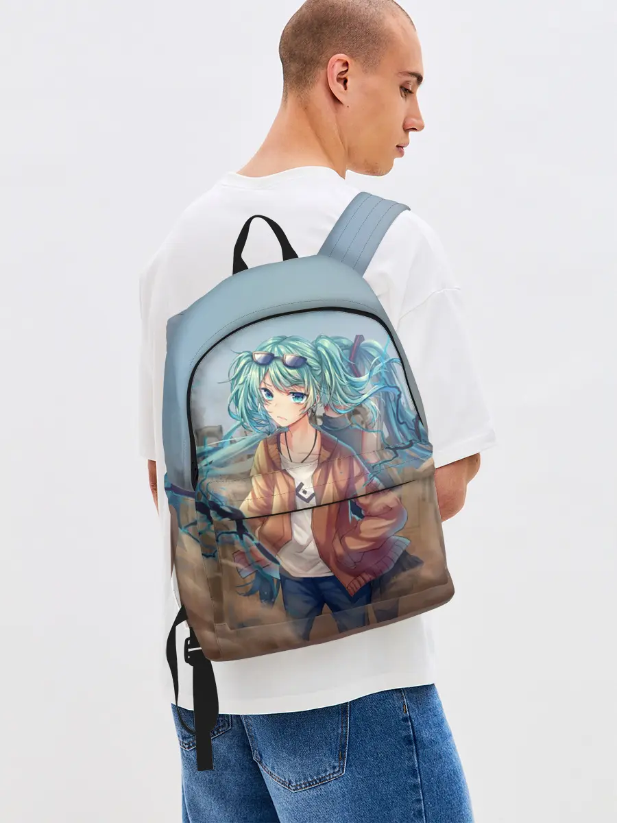 Рюкзак джинсовый / Suna Miku