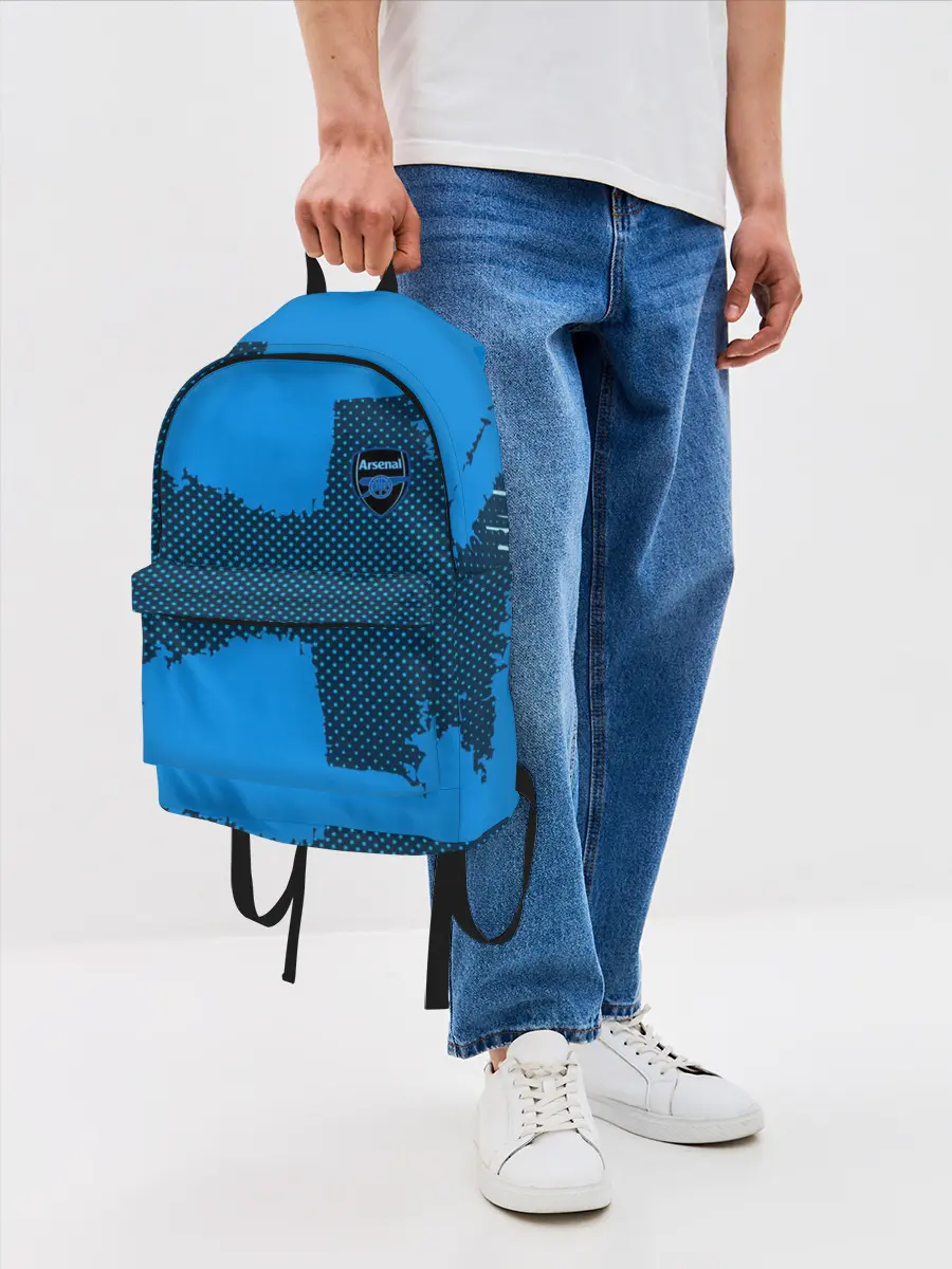 Рюкзак джинсовый / ARSENAL SPORT BLUE