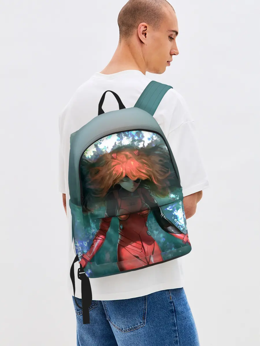 Рюкзак джинсовый / Rei Ayanami