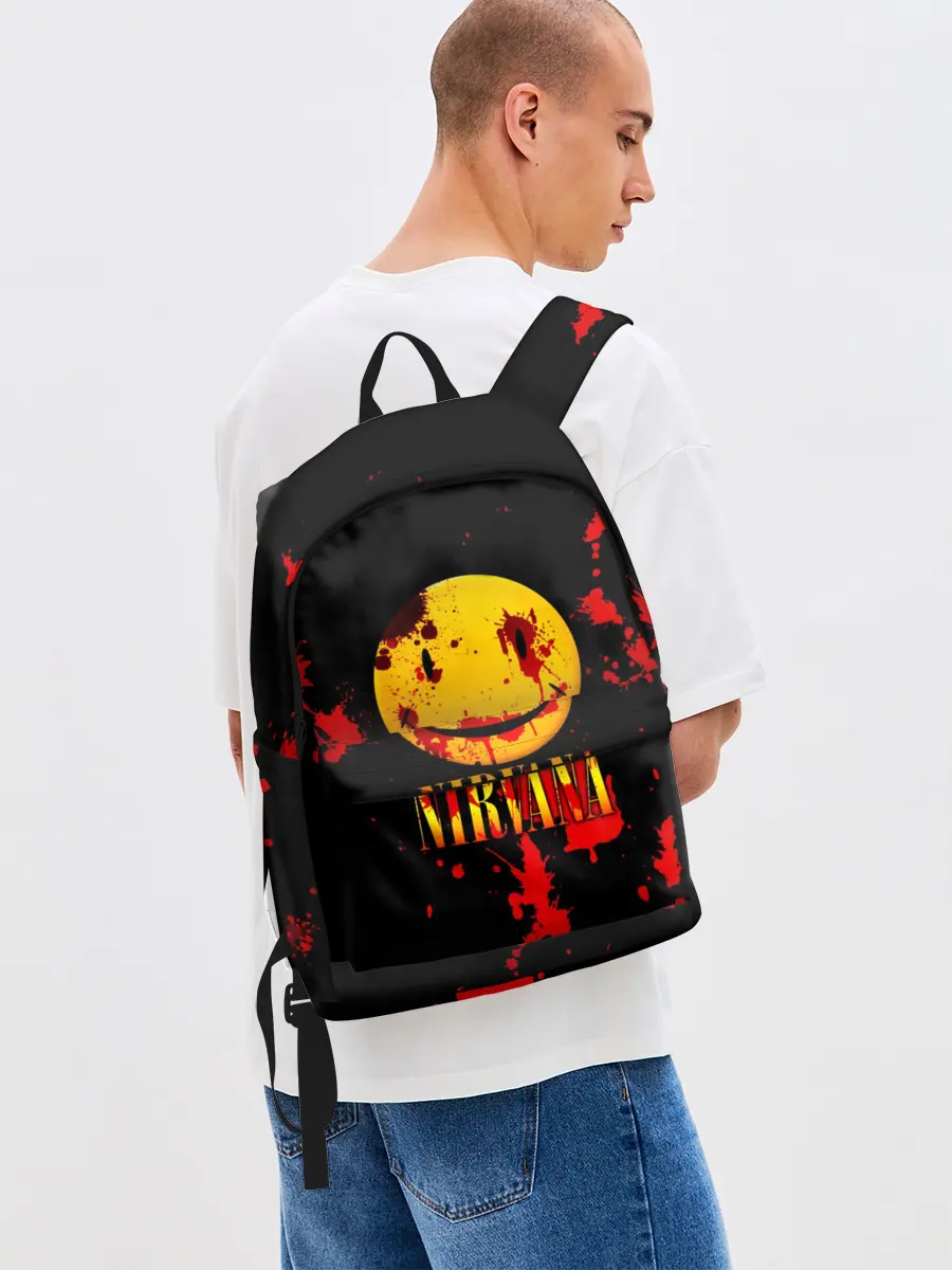 Рюкзак джинсовый / Nirvana