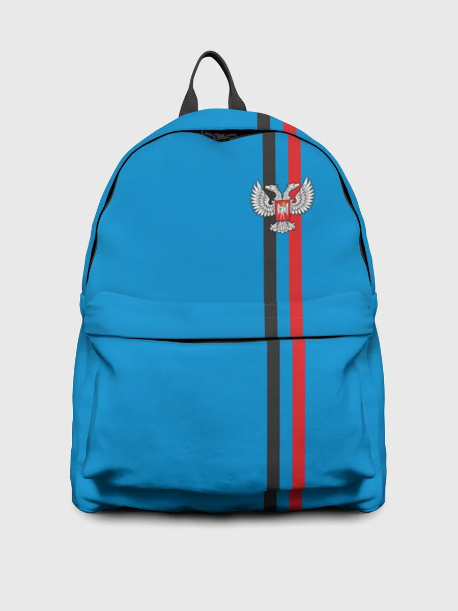 Рюкзак джинсовый / ДНР, лента с гербом