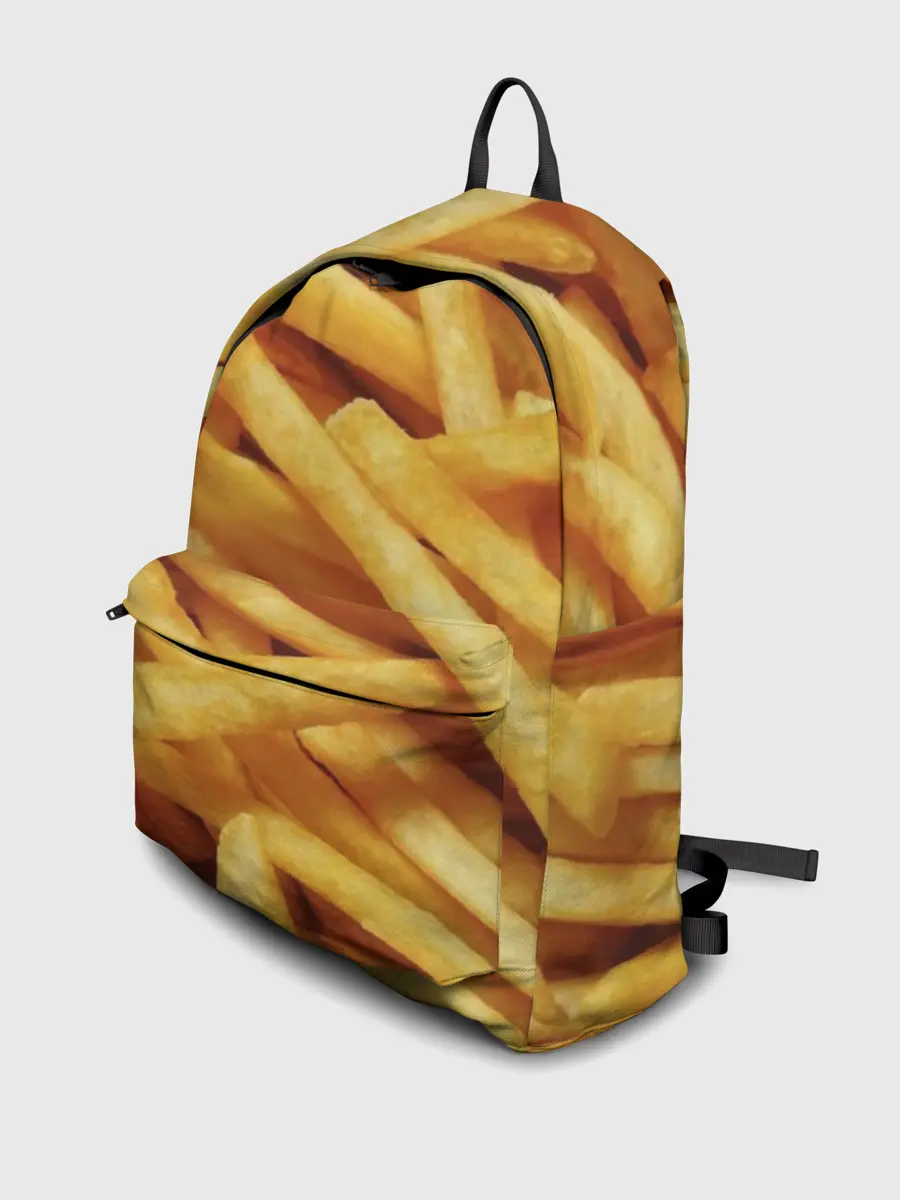 Рюкзак джинсовый / Картошка фри