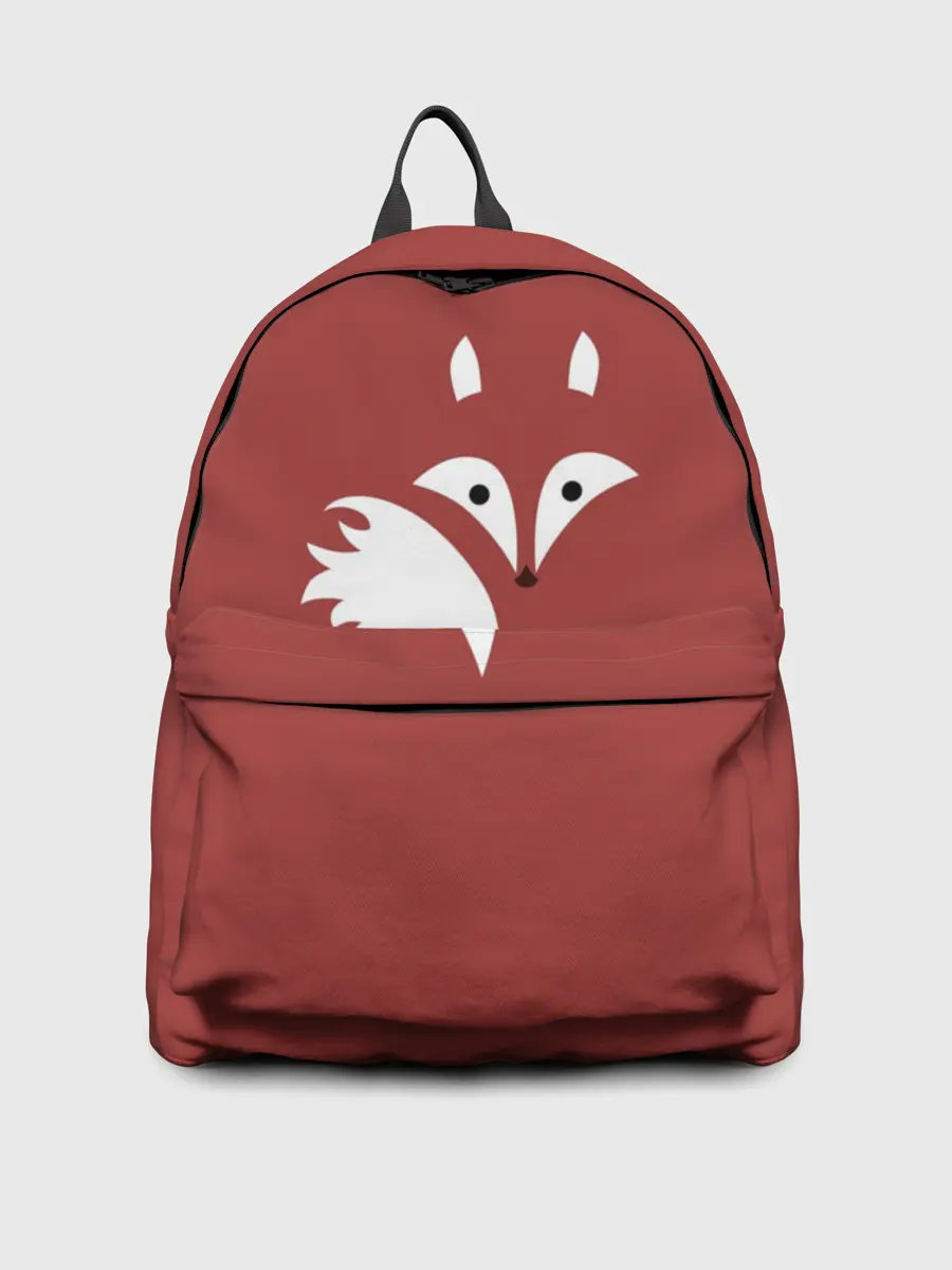 Рюкзак джинсовый / Абстрактная лиса