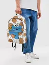 Рюкзак джинсовый / Cookie monster