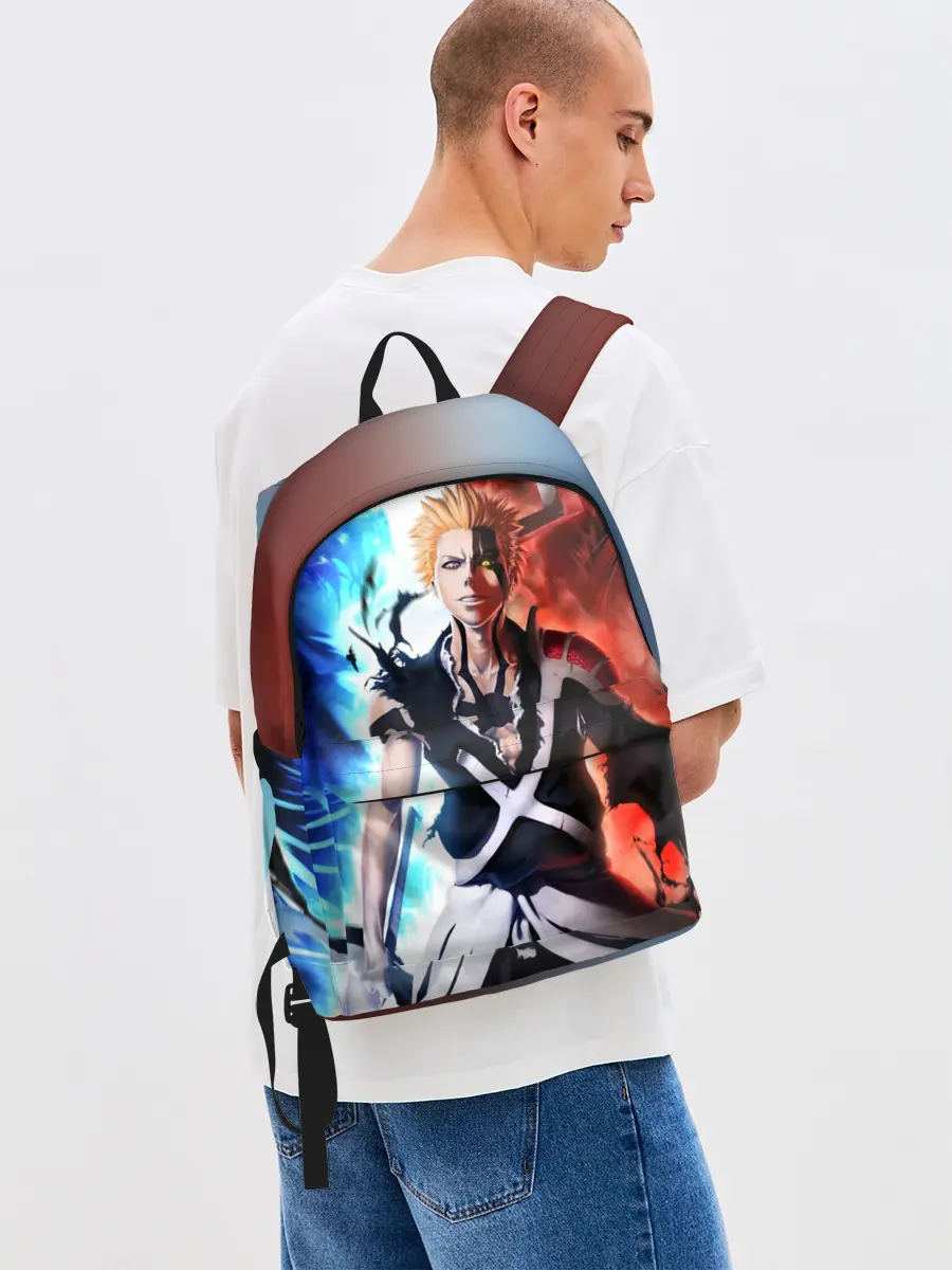 Рюкзак джинсовый / Блич лед и пламень