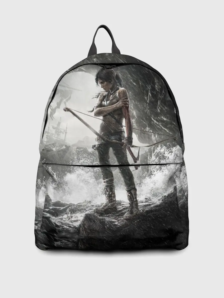 Рюкзак джинсовый / Tomb Raider