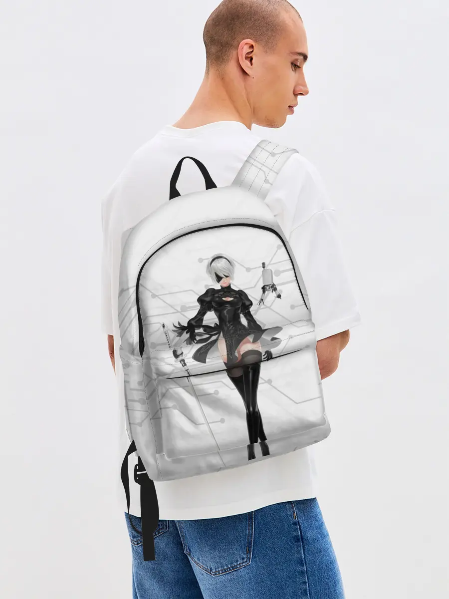 Рюкзак джинсовый / NieR Automata 1