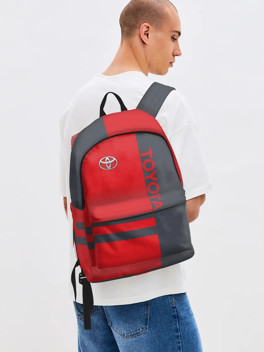 Рюкзак джинсовый / Toyota