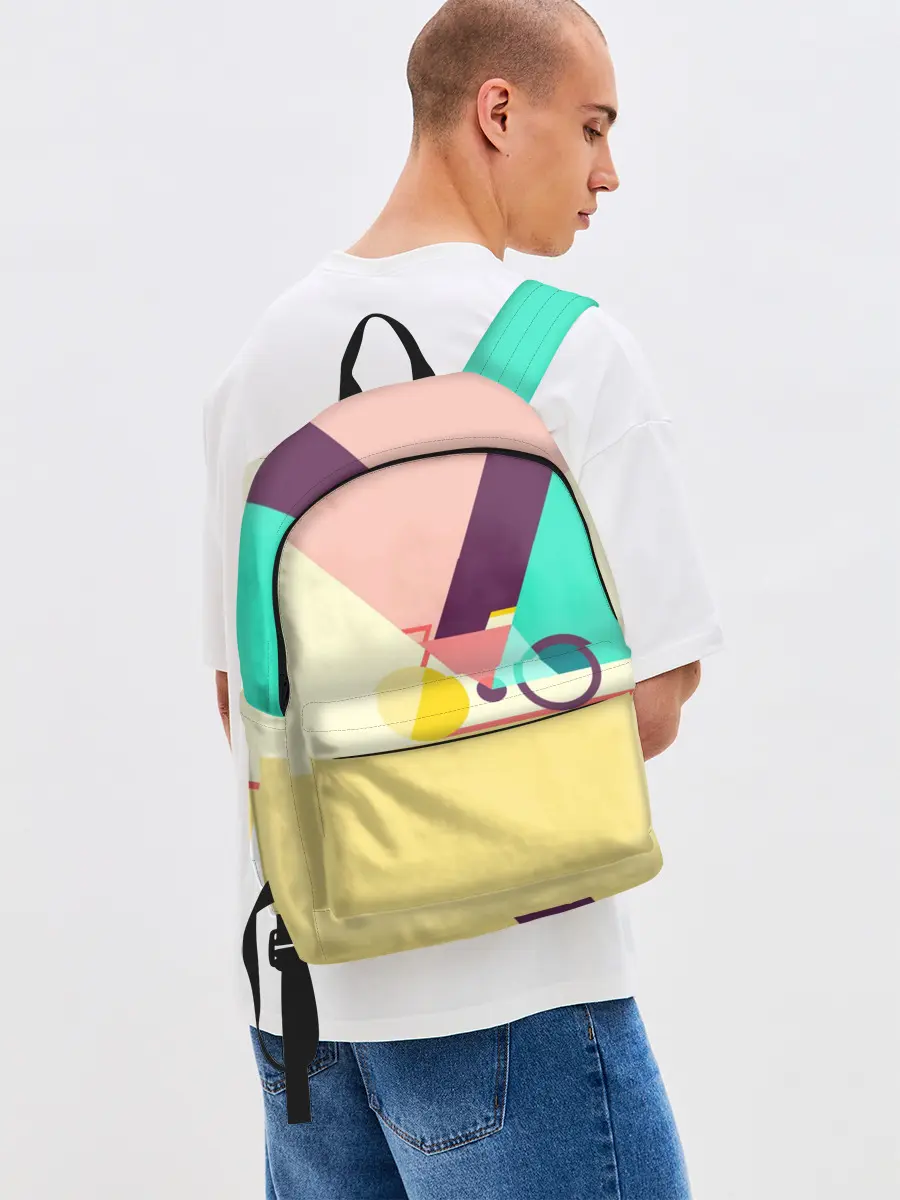 Рюкзак джинсовый / Велосипед